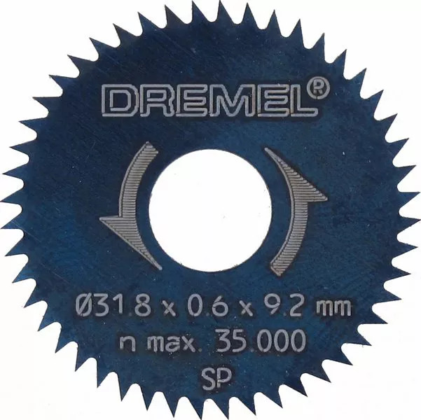 Lame de scie circulaire Ø31,8mm Dremel 546